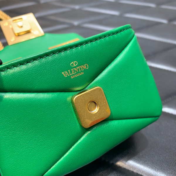 VALENTINO ONE STUD MICRO BAG WITH CHAIN