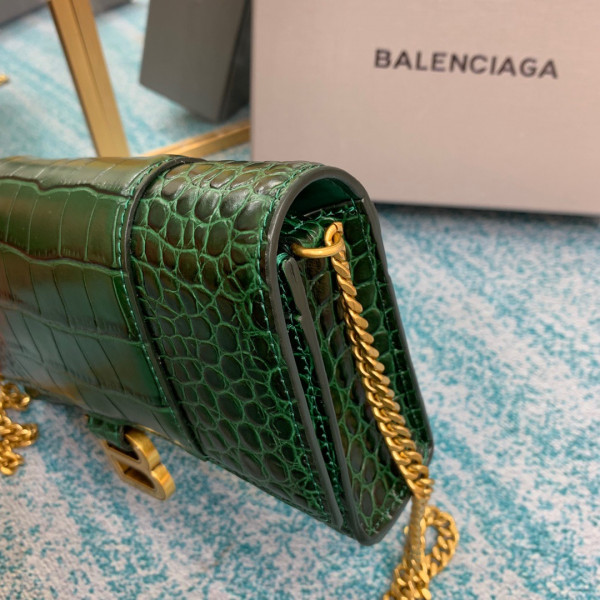 Ba*len*cia*ga hourglass chain bag
