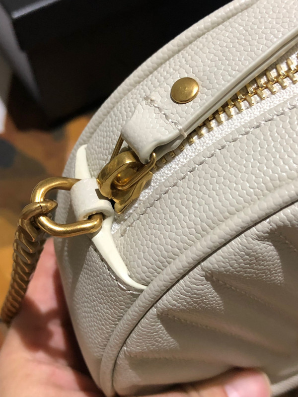 Y*L vinyle round camera bag