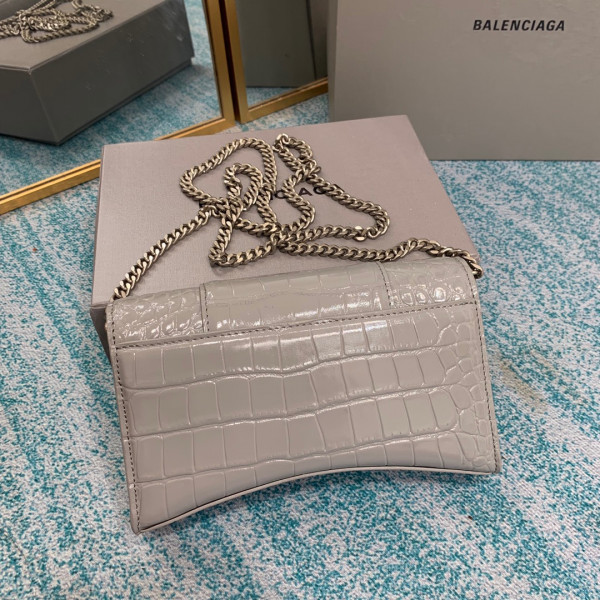 Ba*len*cia*ga hourglass chain bag