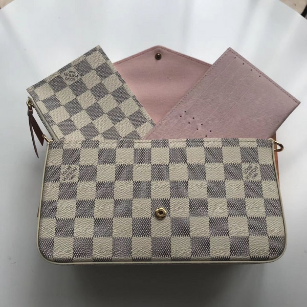 l0*is V*t0n pochette felicie damier bag n63106