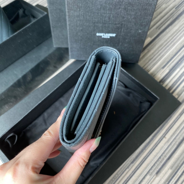 Y*L monogram large flap wallet