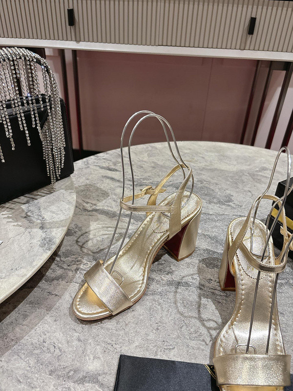 Ch**an louboutin heels sandal - 8.5cm