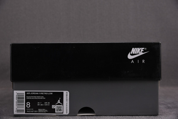 AIR JORDAN 11 LOW “72-10” AV2187-001