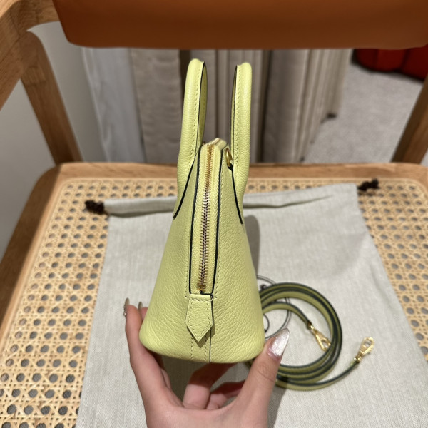 H**mes bolide 21 bag all handmade-21*15*7.5cm