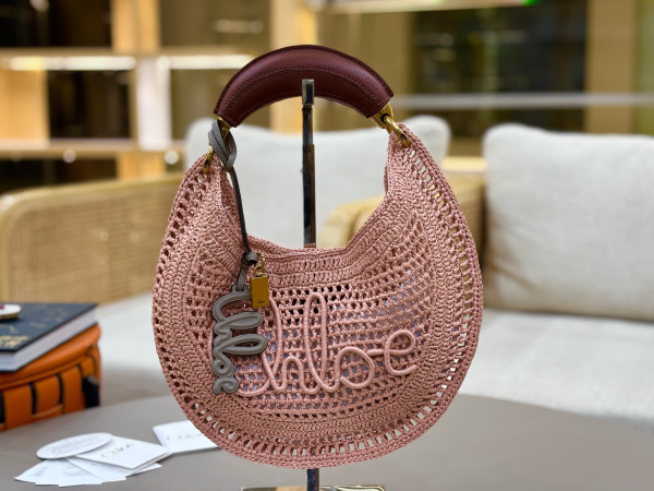 Chloe 25S summer banana hobo bag - 36*21.5*2cm