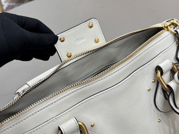 Chloe Paddington bag in grained leather - 36*18*18cm