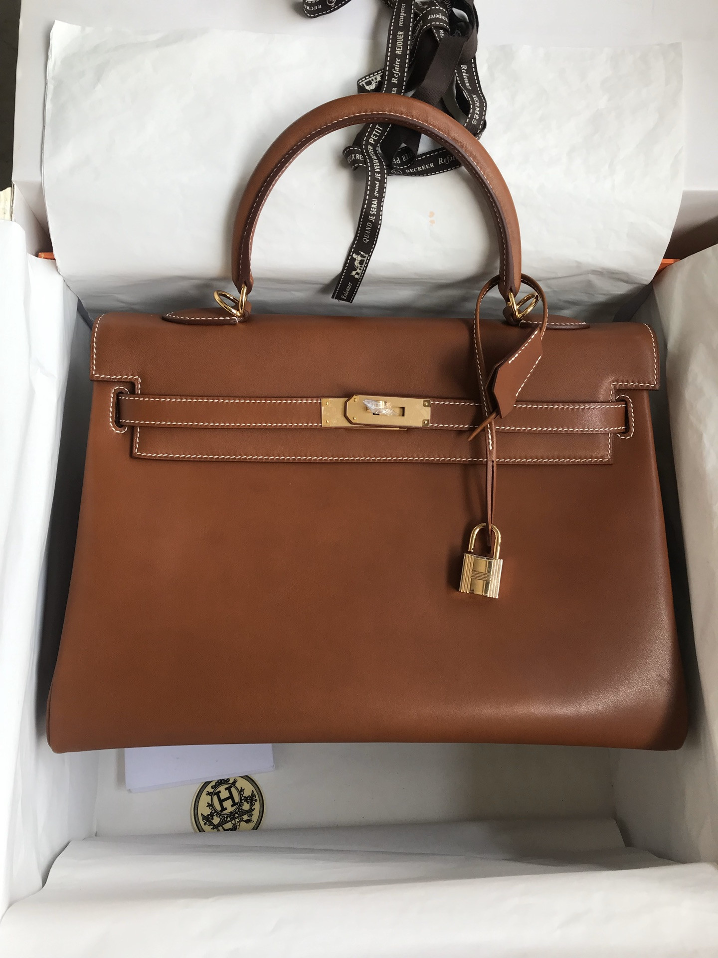 H**mes kelly 35cm all handmade